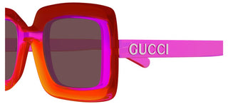 Gucci Gg1718s Women Red Oversize Sunglasses