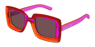 Gucci Gg1718s Women Red Oversize Sunglasses