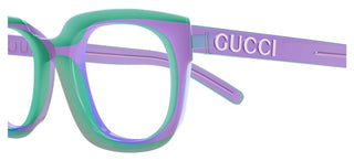 Gucci Gg1721o Women Violet Squared Eyeglasses