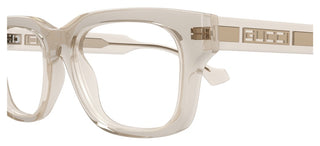 Gucci Gg1731o Men Transparent Squared Eyeglasses