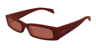 Gucci GG1778SA unisex Red Rectangle Sunglasses