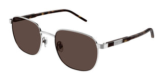Gucci Gg1799s Men Silver Squared Sunglasses