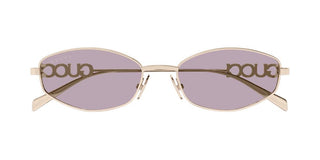 Gucci Gg1802s Women Gold Round Sunglasses