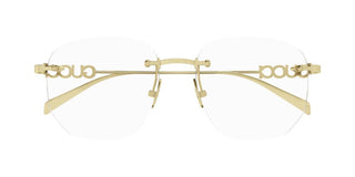 Gucci GG1806O women Gold Squared Eyeglasses