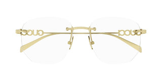 Gucci GG1806O women Gold Squared Eyeglasses