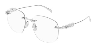 Gucci GG1806O women Silver Squared Eyeglasses