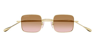 Gucci GG1813S unisex Gold Squared Sunglasses