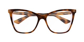 Gucci GG1817O women Havana Cat Eye Eyeglasses