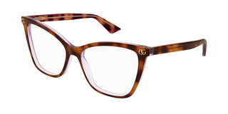 Gucci GG1817O women Havana Cat Eye Eyeglasses