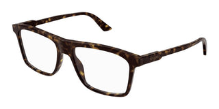 Gucci GG1820O men Havana Squared Eyeglasses