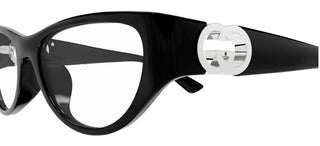 Gucci Gg1825o Women Black Cat Eye Eyeglasses