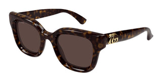 Gucci Gg1828s Women Havana Round Sunglasses