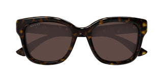 Gucci Gg1830sk Women Havana Squared Sunglasses