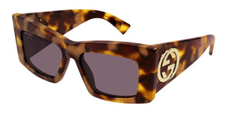 Gucci GG1842S women Havana Butterfly Sunglasses