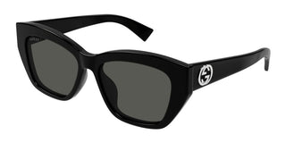 Gucci Gg1844sa Women Black Cat Eye Sunglasses