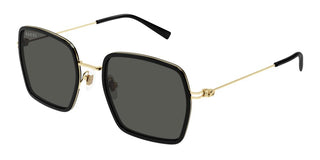 Gucci Gg1848s Women Black Squared Sunglasses