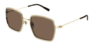Gucci GG1848S women Brown Squared Sunglasses