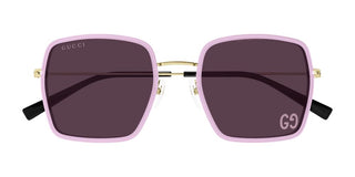 Gucci GG1848S women Pink Squared Sunglasses