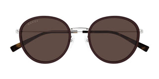 Gucci Gg1849s Women Brown Round Sunglasses