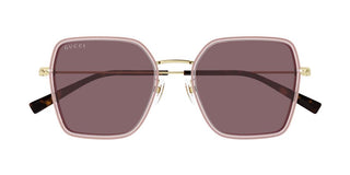 Gucci Gg1850sa Women Pink Squared Sunglasses