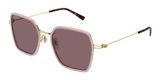 Gucci Gg1850sa Women Pink Squared Sunglasses