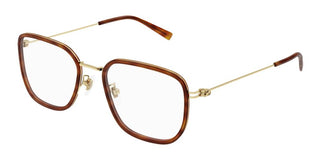 Gucci GG1852OA unisex Havana Squared Eyeglasses