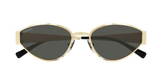Gucci Gg1853s Women Gold Geometric Sunglasses