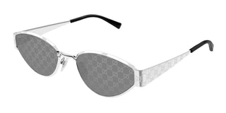 Gucci Gg1853s Women Silver Geometric Sunglasses