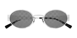 Gucci Gg1854s Men Silver Round Sunglasses