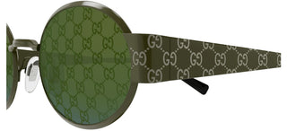 Gucci Gg1854s Men Green Round Sunglasses