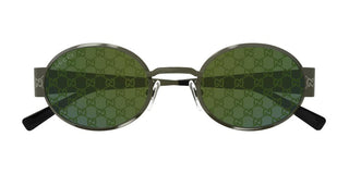 Gucci Gg1854s Men Green Round Sunglasses