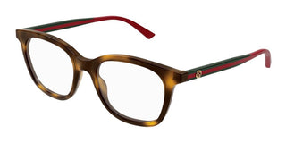 Gucci GG1864O women Havana Squared Eyeglasses