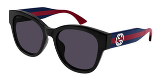 Gucci Gg1866sk Women Black Butterfly Sunglasses