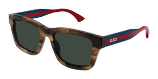 Gucci Gg1869s Men Havana Squared Sunglasses