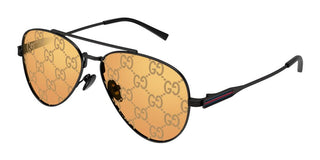 Gucci GG1874S men Black Pilot Sunglasses