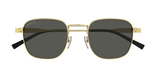 Gucci Gg1876s Men Gold Round Sunglasses