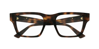 Gucci GG1889O men Havana Squared Eyeglasses