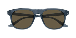 Gucci Gg1893s Men Blue Squared Sunglasses