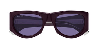 Gucci GG1917S women Violet Squared Sunglasses
