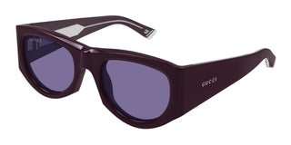 Gucci GG1917S women Violet Squared Sunglasses