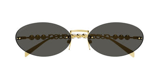 Gucci Gg1922s Women Gold Round Sunglasses
