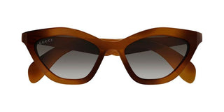 Gucci GG1931S women Havana Cat Eye Sunglasses