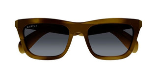 Gucci GG1933S men Havana Squared Sunglasses