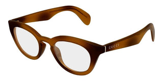 Gucci GG1934O men Havana Geometric Eyeglasses