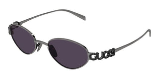Gucci GG1935S women Ruthenium Geometric Sunglasses