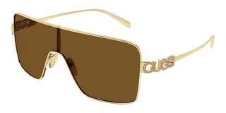 Gucci GG1936S women Gold Shield Sunglasses
