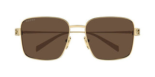 Gucci GG1937S women Gold Squared Sunglasses