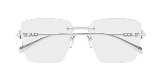 Gucci GG1938O women Silver Squared Eyeglasses