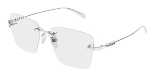 Gucci GG1938O women Silver Squared Eyeglasses