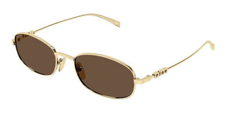 Gucci Gg1940s Men Gold Round Sunglasses